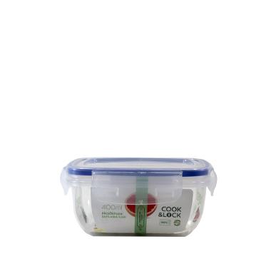 Δοχείο cook lock ορθογώνιο 400ml